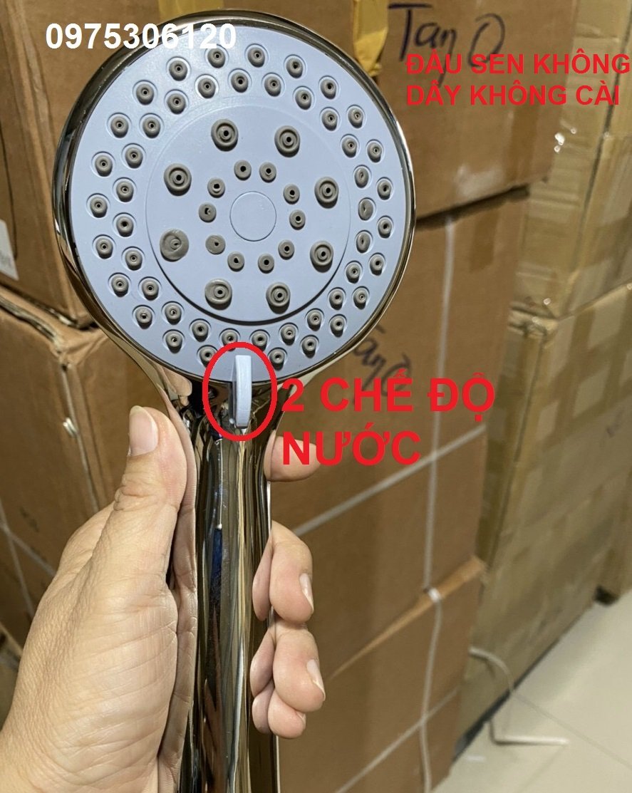 [HCM][2 chế độ nước] Tay Sen Tắm Vòi Hoa Sen TS27 màu xanh đen KHÔNG DÂY KHÔNG CÀI có 2 chế độ nước 1 tỏa trung tâm 1 tỏa nước to