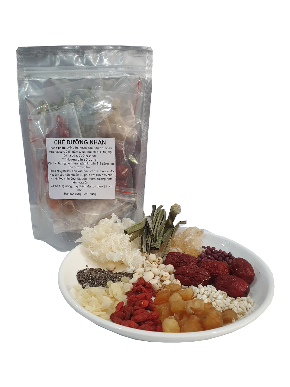 CHÈ DƯỠNG NHAN 12 VỊ [100gram]