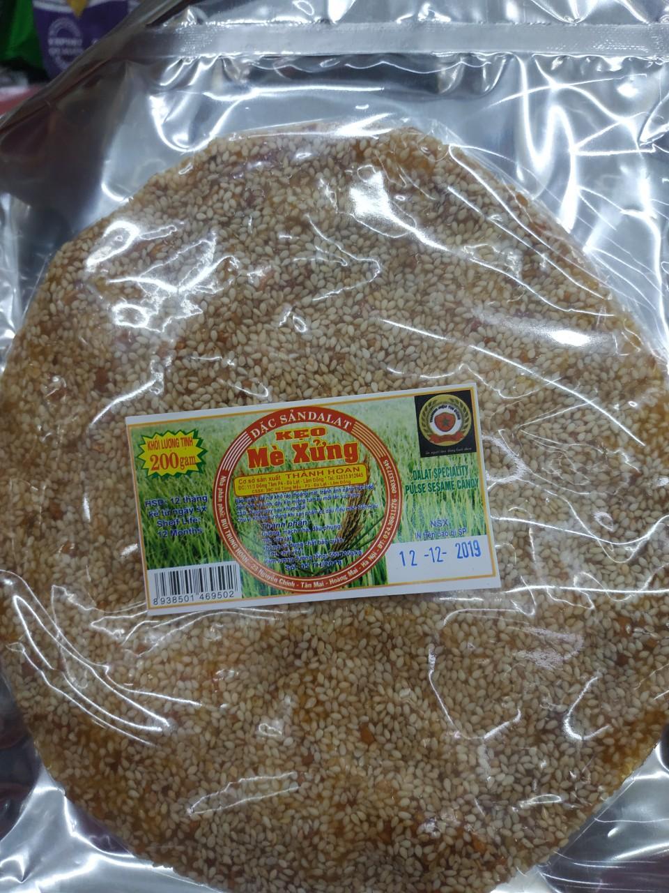 kẹo mè xửng đà lạt 200g