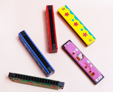 Kèn Harmonica đồ chơi 32 lỗ bằng gỗ cho bé