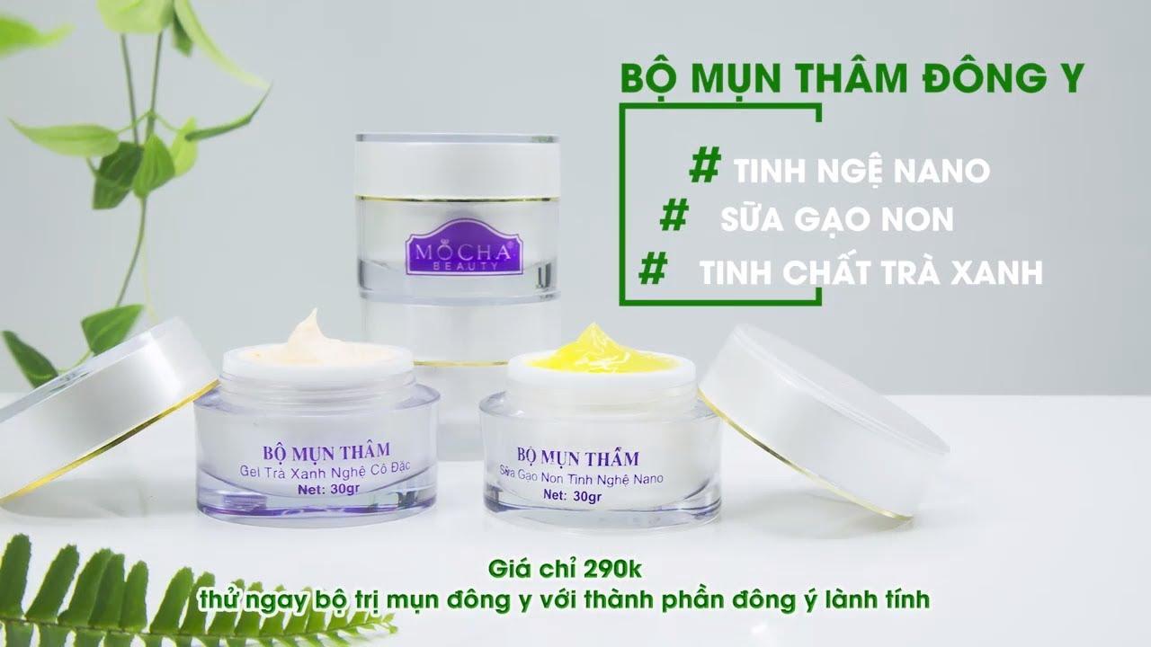Kem Mụn - Bộ MỤN MOCHA 60gram gồm 2 hộp
