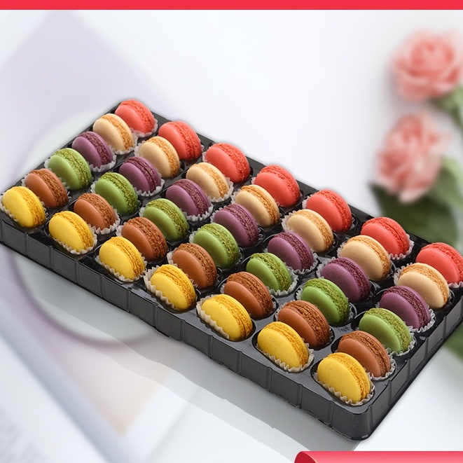 Bánh Macaron mix màu