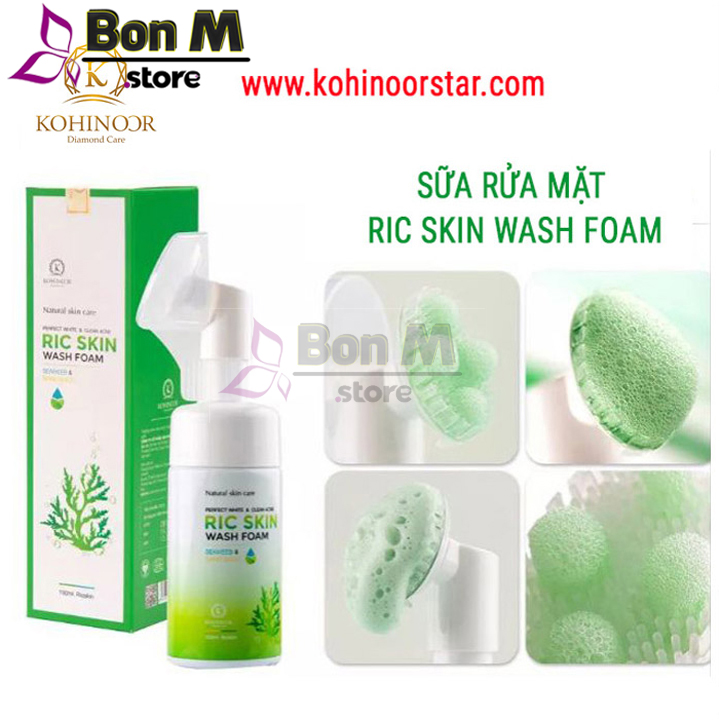 Sữa rửa mặt Ric Skin HA+