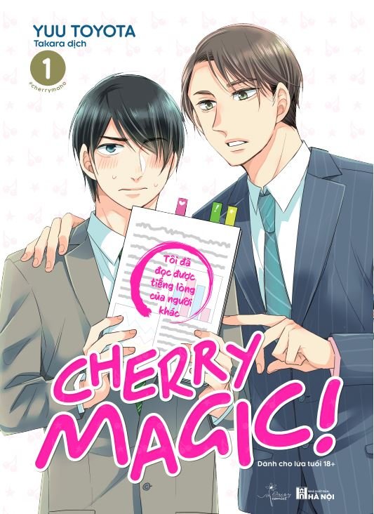 Sách - Truyện tranh tập 1 Cherry Magic - Yuu Toyota