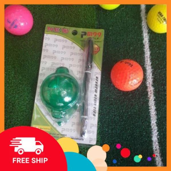 Dụng Cụ Kẻ Line Trên Bóng Golf + Bút