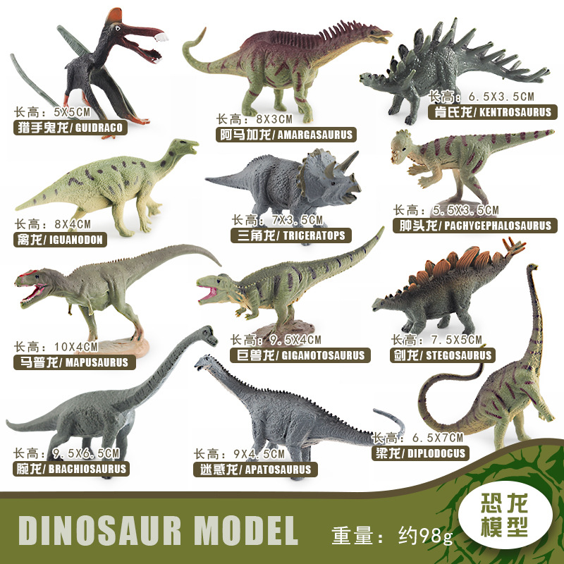 ❣Bán buôn tại nhà máy❣Kỷ JuRa Mô Phỏng Chắc Chắn Tyrannosaurus Rex Velociraptor Tyrannosaurus Mô Hình Khủng Long Bộ Đồ Chơi Bán Buôn