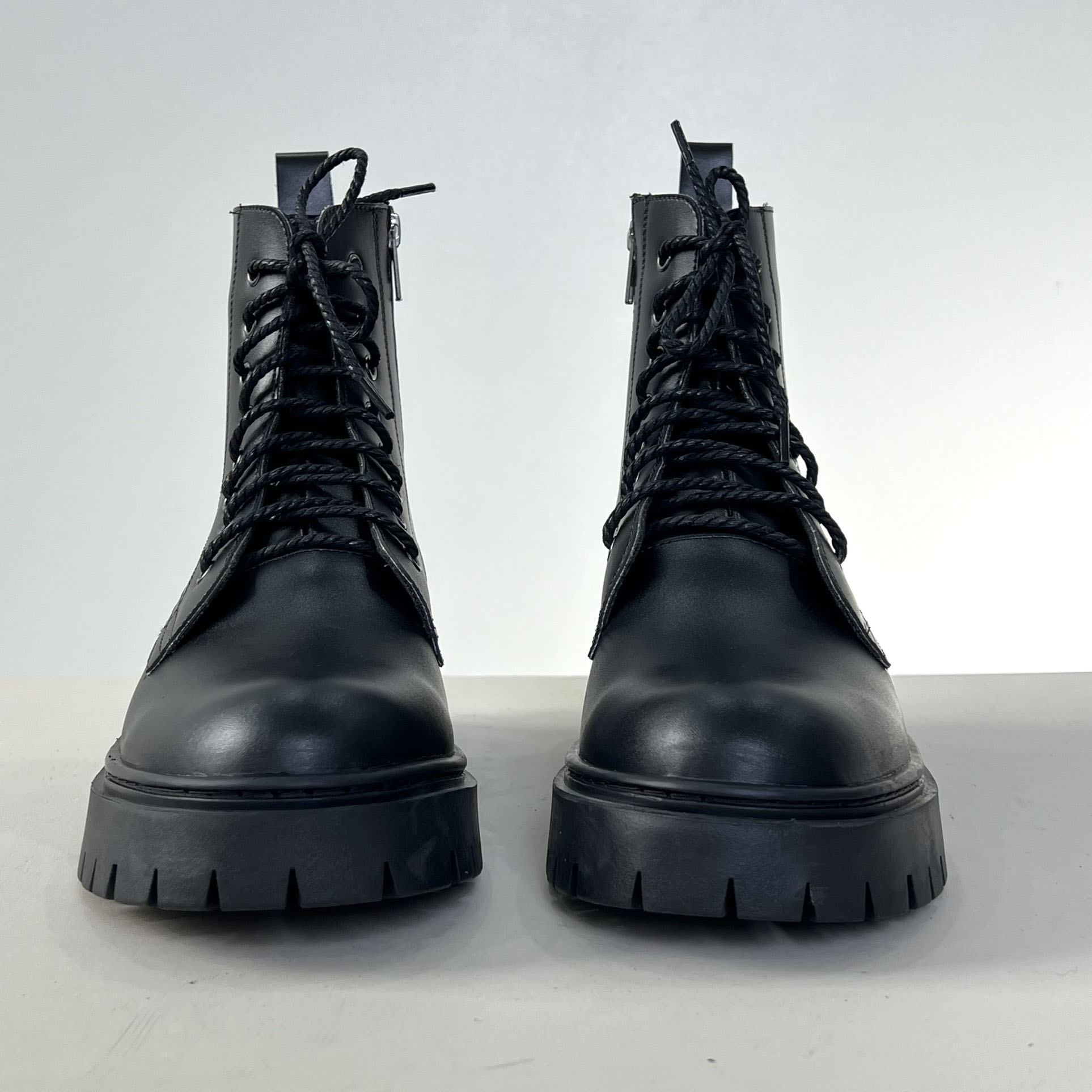 Giày Combat Boot Nam, Giày Chiến Binh Cổ Cao