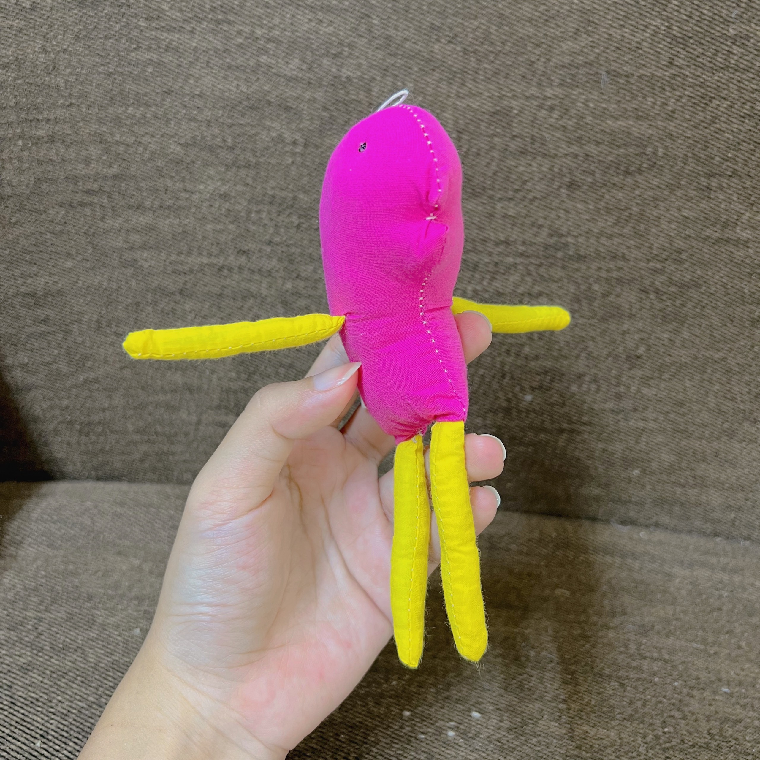 Móc Khóa Cá Ma Xinh Đẹp 16cm - Gấu Bông Đình May