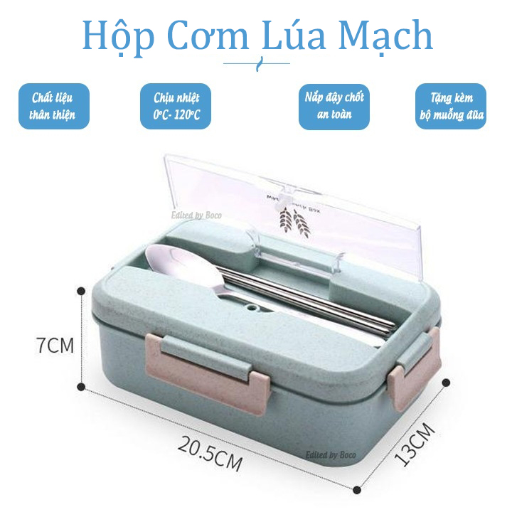 [HCM]Hộp Cơm Lúa Mạch