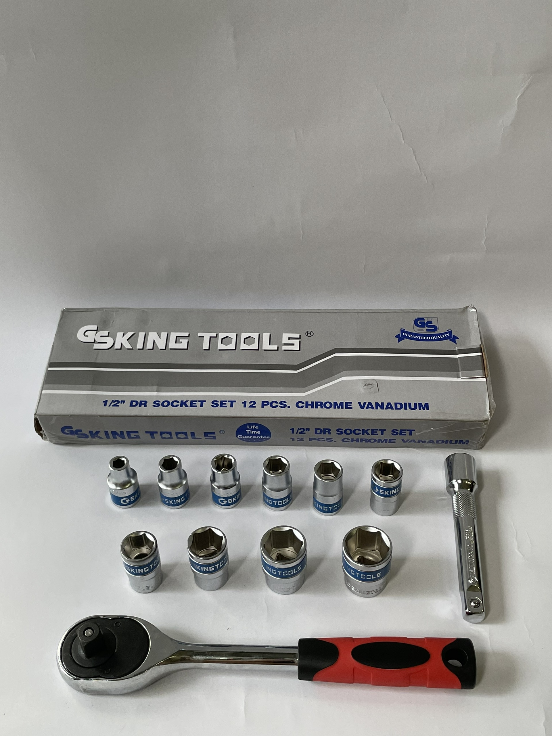 Bộ típ vặn ốc tự động 1/2 12 món Liwin Japan ( Tặng cần siết L )