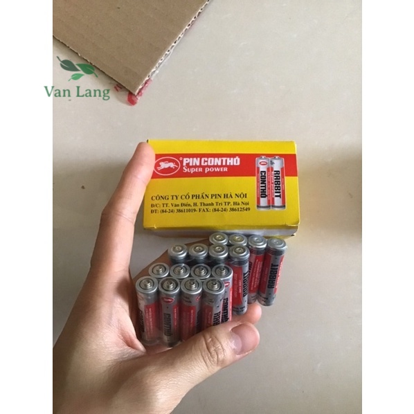 Pin tiểu con thỏ AAA - 1,5V vỉ 4 viên
