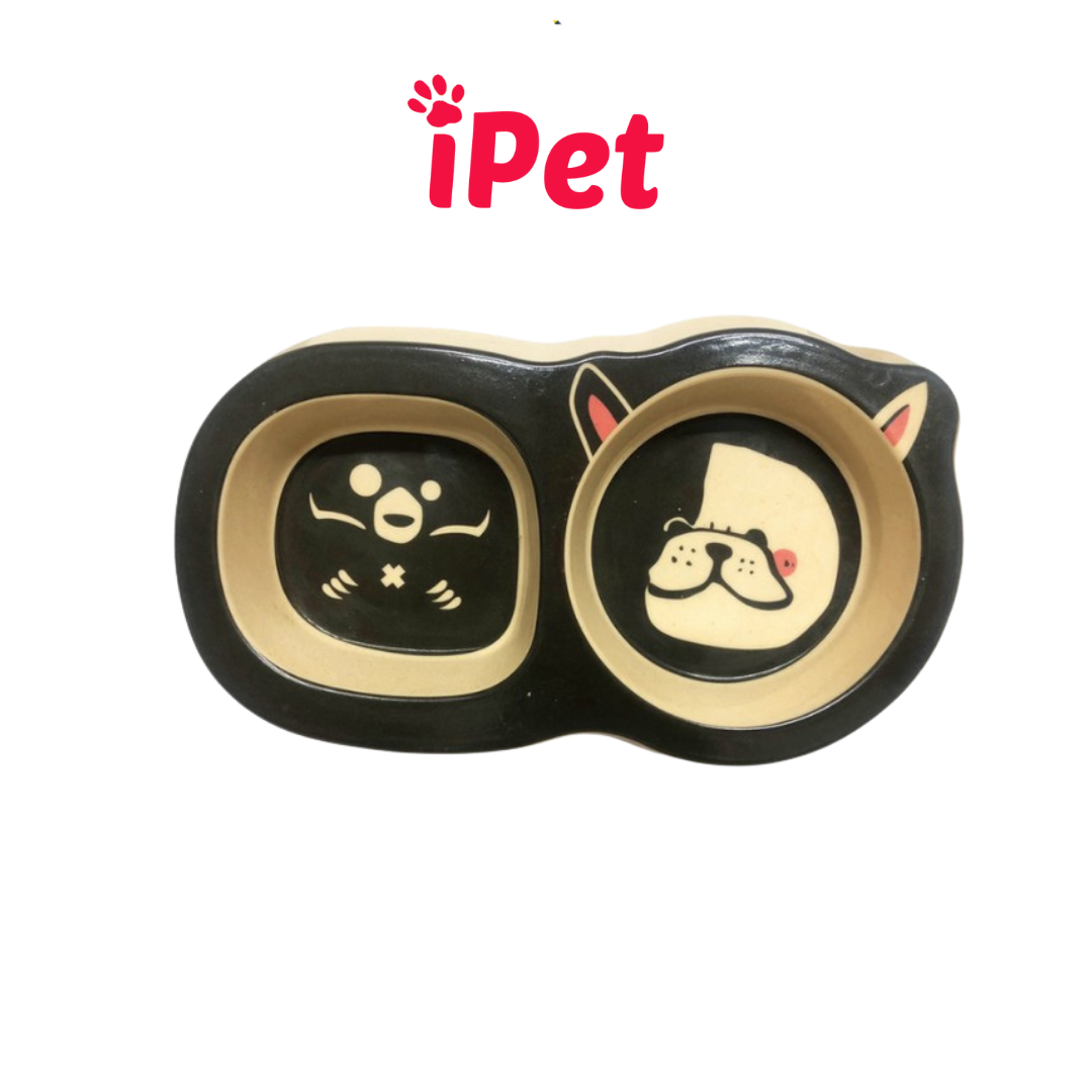 Bát Ăn Cho Chó Mèo Hình Thú Dễ Thương - iPet Shop