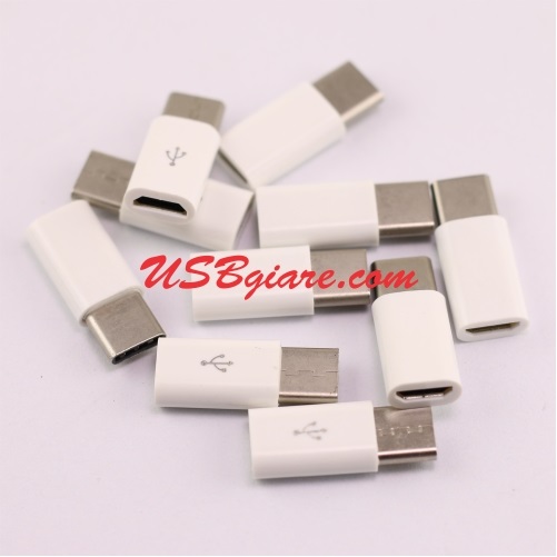 ĐẦU CHUYỂN CỔNG SẠC USB TYPE C (USB-C) SANG MICRO USB
