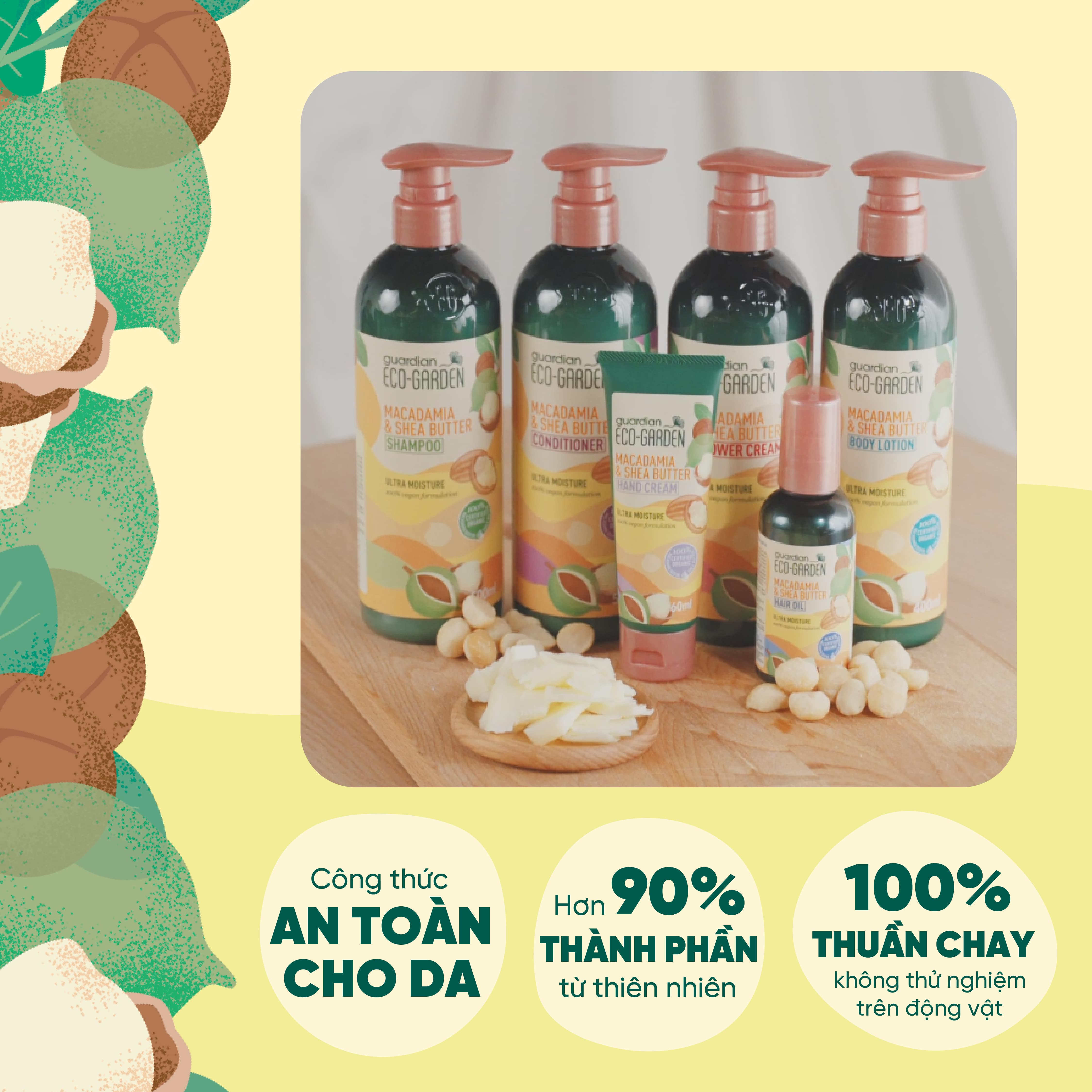 Dầu Gội Eco Garden 500ml