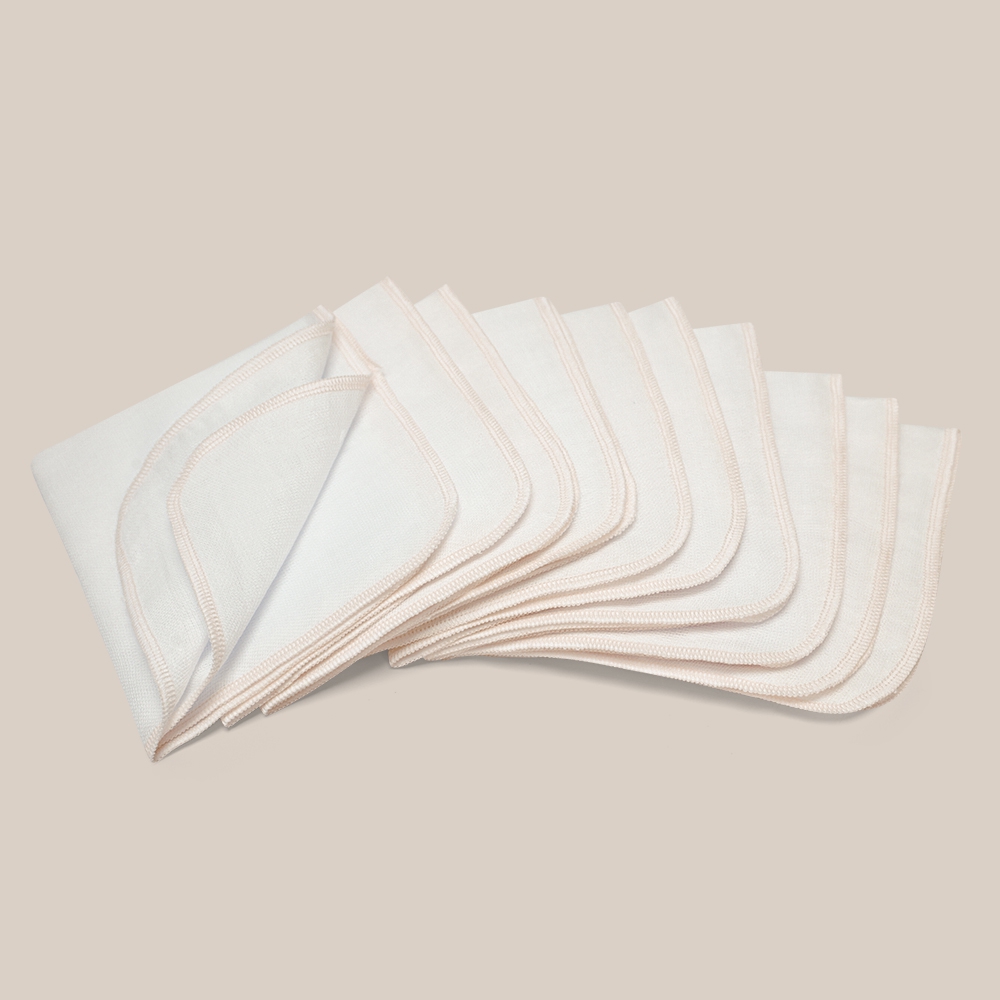 Khăn gạc sữa 3 lớp Animo T2111_NBA003 (28x35cm,10 cái)