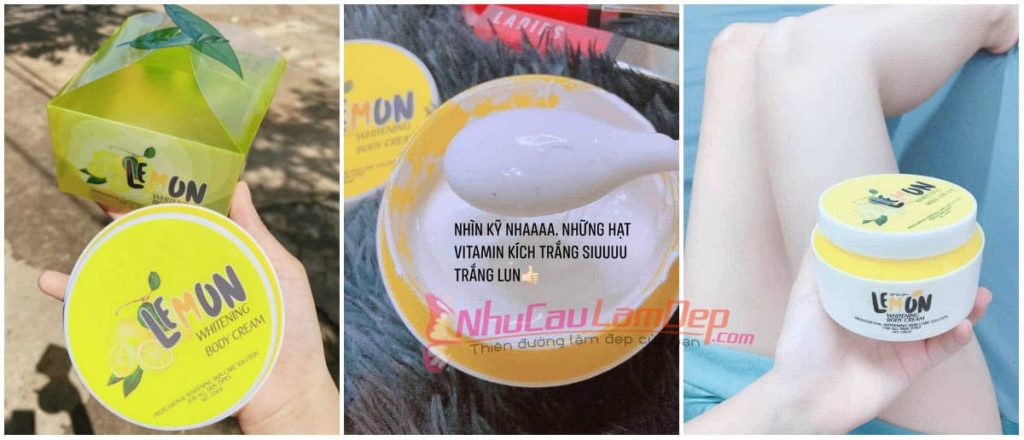 [CHÍNH HÃNG 100%] Body Lemon Chanh QLady Siêu Trắng