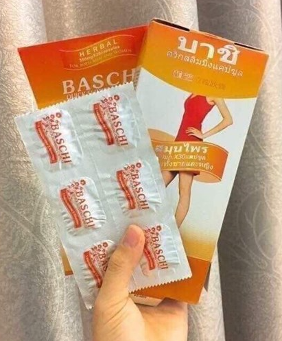 Viên Giảm Cân Baschi Cam - 30 Viên - Mẫu Viên mẫu mới