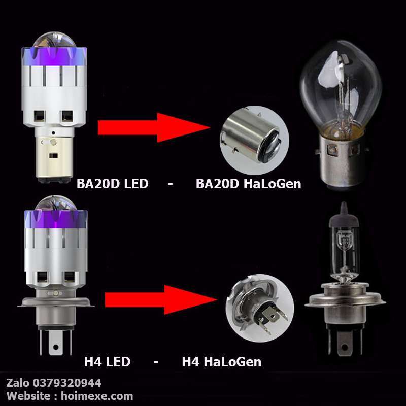 Bóng Led Đèn Pha Suzuki Gz150a
