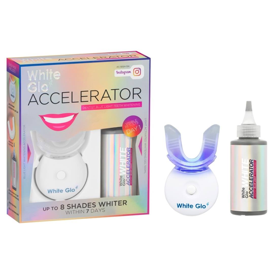 Set trắng răng White Glo Accelerator
