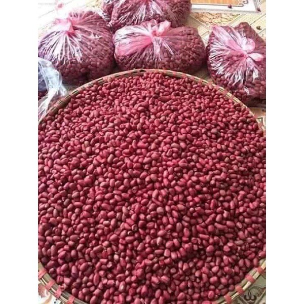 Lạc đỏ quê rang sẵn (1kg) Đại lý gạo Bà Tám