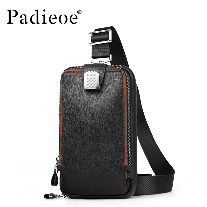 Men's chest bag leather chest bag men's trendy brand chest bag men's cross-body chest bag men's chest bag men's style chest bag leather men's one shoulder bag men's backpack