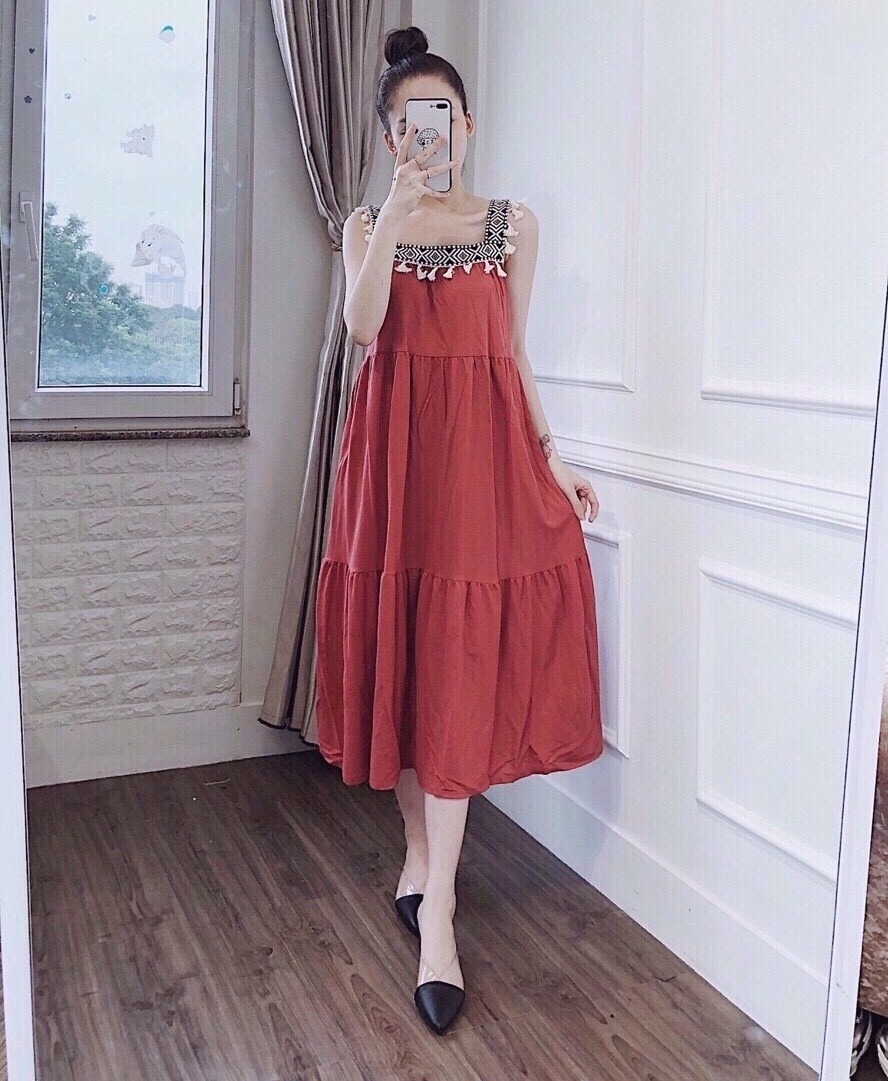 Đầm bầu, váy bầu công sở mẫu thiết kế mới