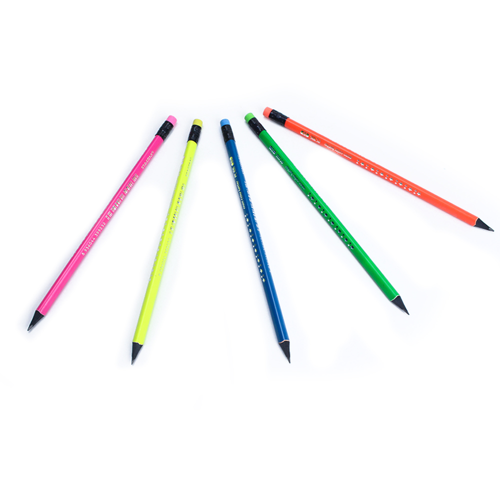 Hộp 12 bút chì neon color STACOM - PC106