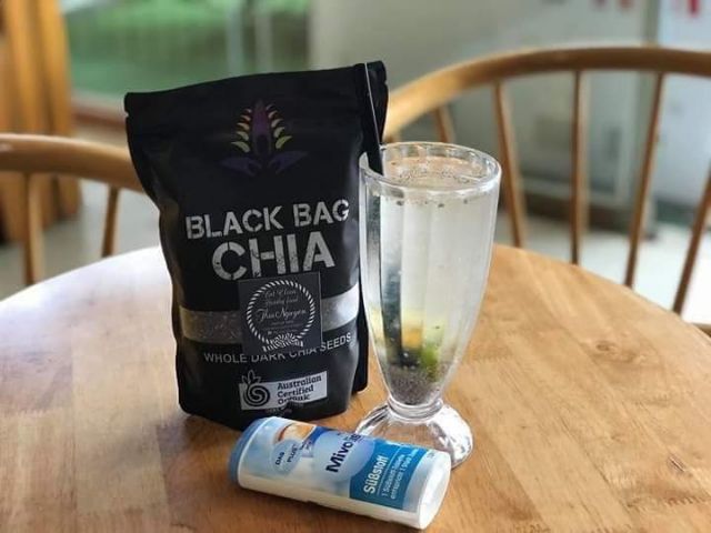 1Kg Hạt Chia Úc Đen (2 Gói 500G) Hàng Chuẩn