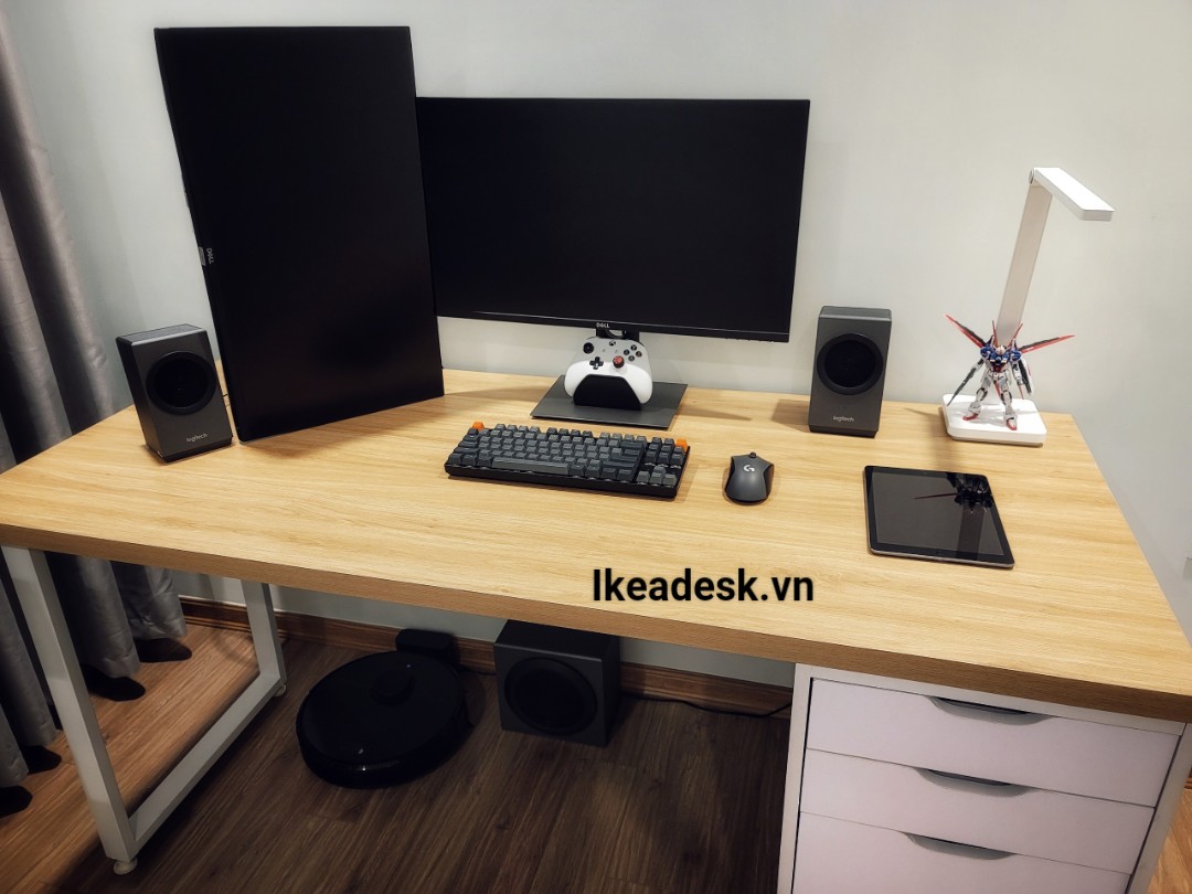 Bàn làm việc Ikea 1 hộc tủ
