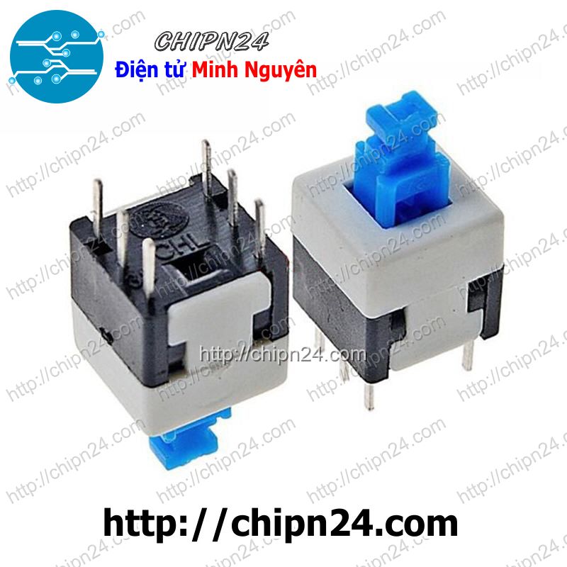 Nút nhấn 6 chân 8x8mm Nhấn Nhả