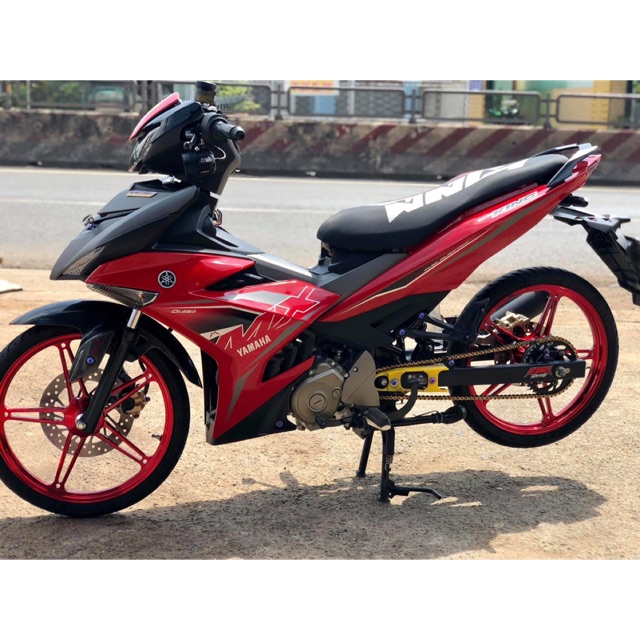 Tem rời Exciter 150 Mx Đỏ đen Giả zin - Tem rời Thường