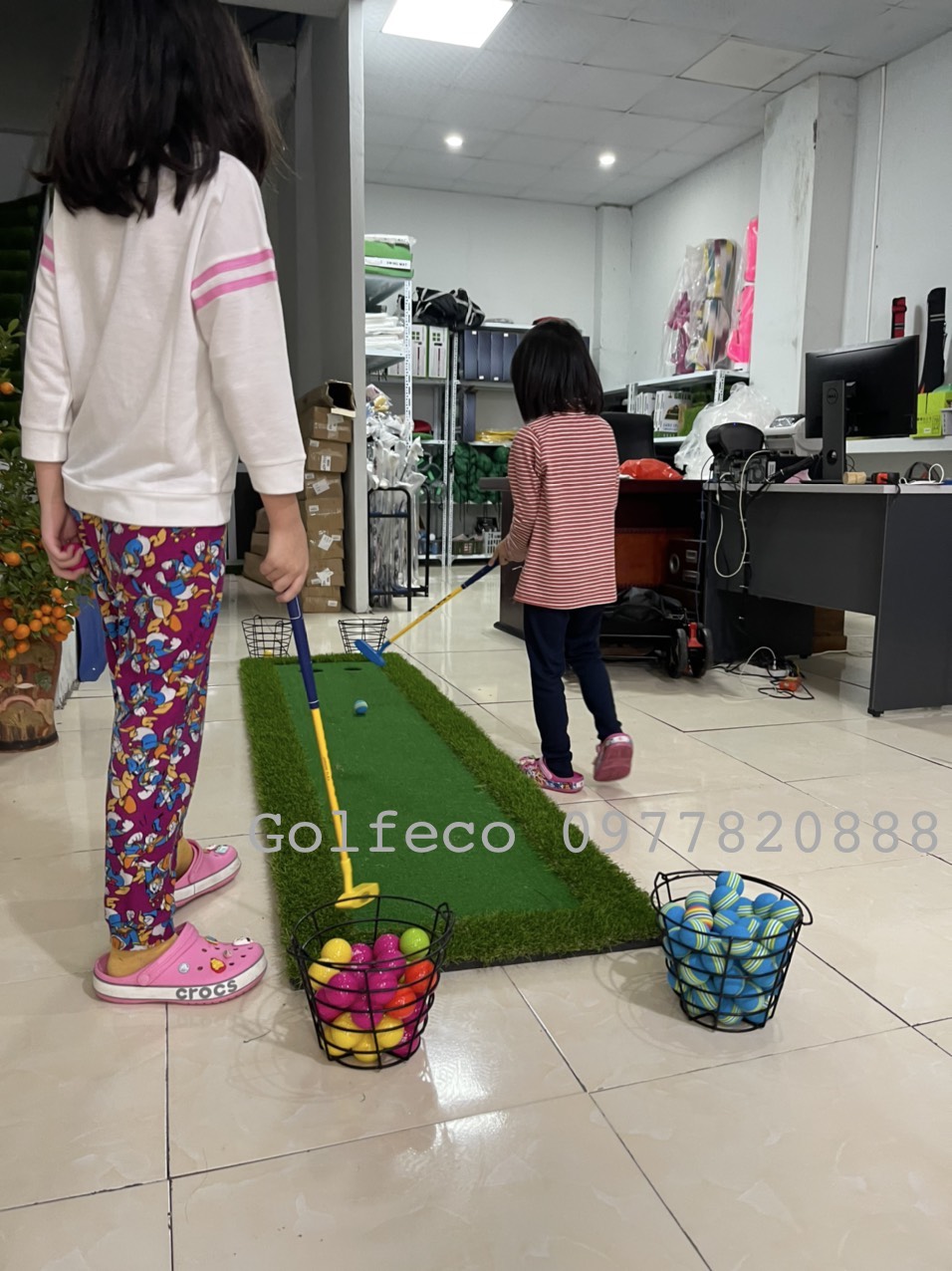Thảm Putt Golf kích thước 0.6x3m