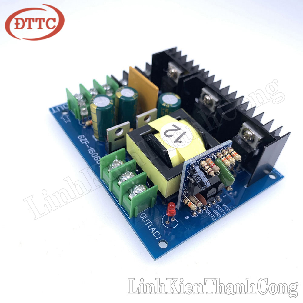 Mạch Nguồn Đối Xứng 24VDC Ra ±12VDC