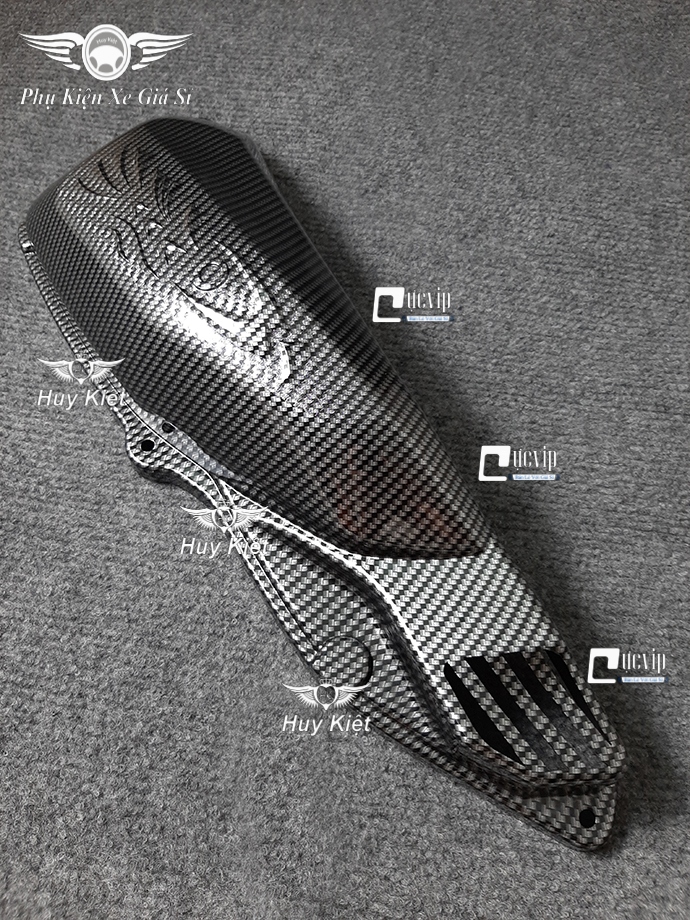 [HCM]Ốp Pô E Vision 2014 - 2019 Carbon MS2379