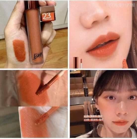 Son kem bbia last velvet lip tint ver5 màu 23 chính hãng hàn quốc