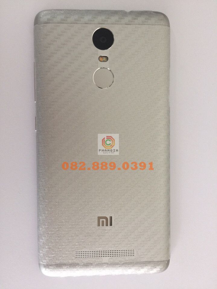 Miếng dán mặt lưng skin carbon Xiaomi Redmi 5/ 5A/ 5A Prime/ 5 Plus