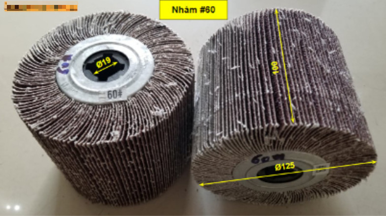 Quả Nhám Trụ Đánh Rỉ 120x100