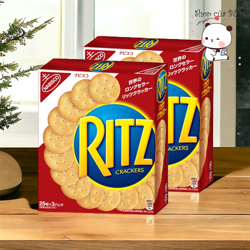 Bánh Quy Ritz ( Mặn 247g / Kẹp phô mai 106g)