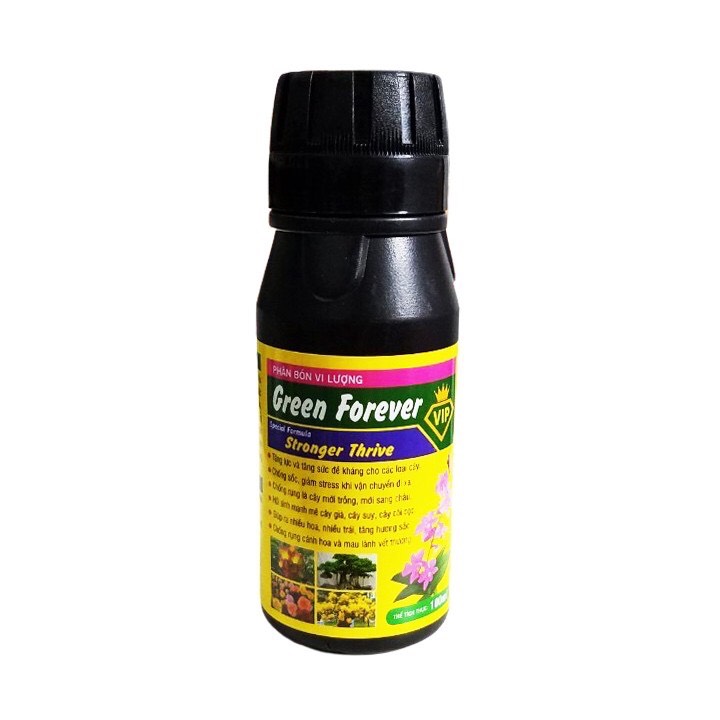PHÂN BÓN VI LƯỢNG GREEN FOREVER - chai 100ml Stronger Thrive
