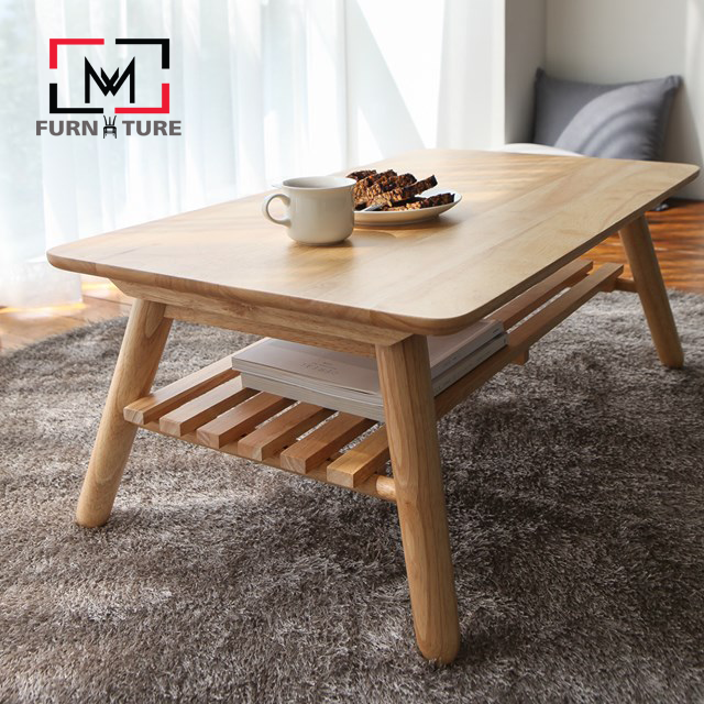 [HCM]BÀN SOFA PHÒNG KHÁCH / BÀN TRÀ - A TABLE NATURAL - 탁자