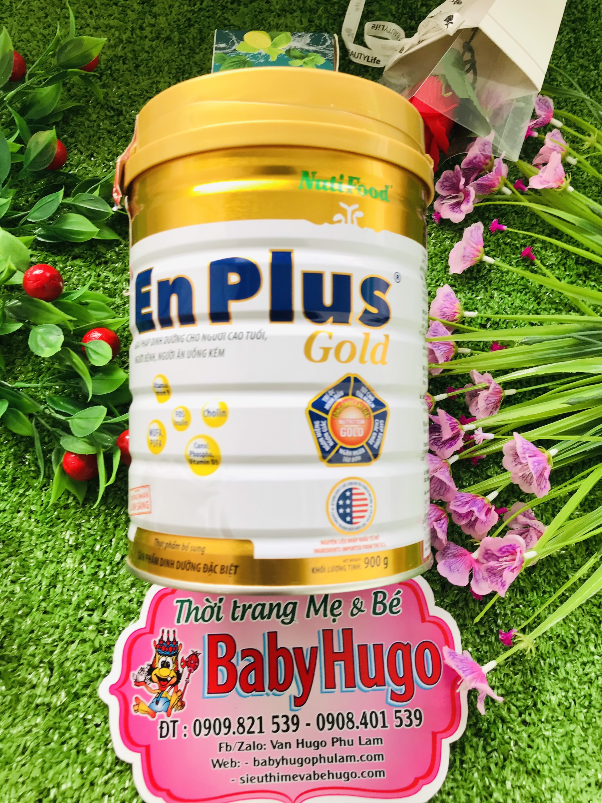 Sữa Bột Nutifood Enplus Gold Cho người bệnh,ăn uống kém. (900g)