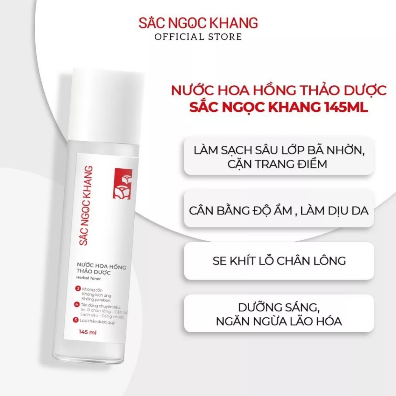 Nước hoa hồng Sắc Ngọc Khang