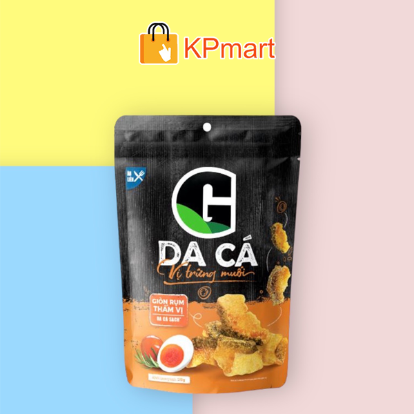 Da cá trứng muối G Kitchen 25g