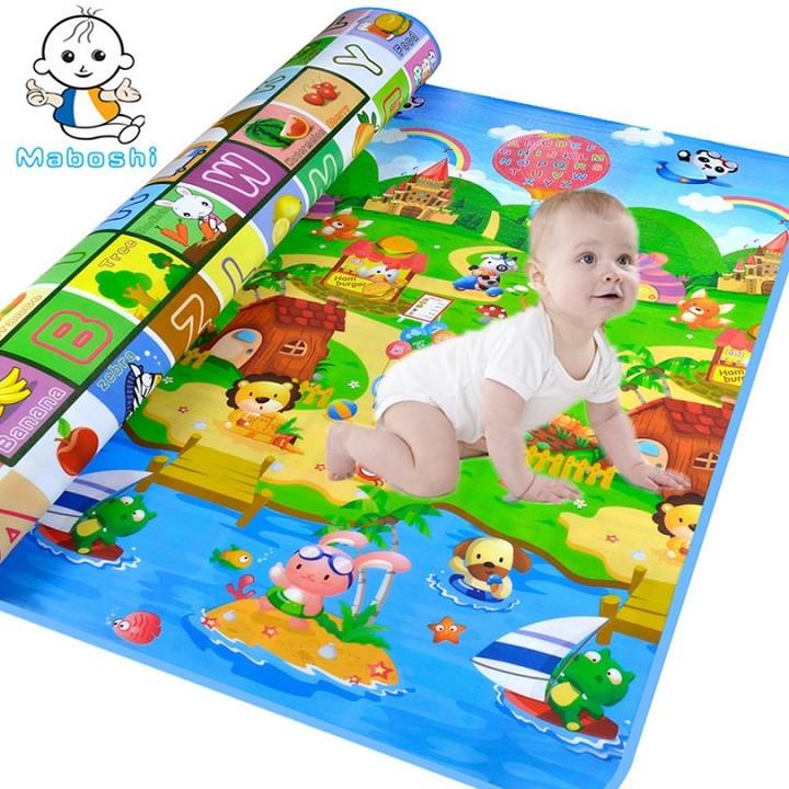 [HCM]thảm chơi 2 mặt cho bé 180cmx200cm