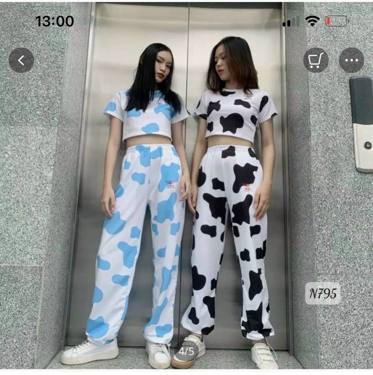 [TRENDING] Sét Bộ Bò Sữa Croptop Nhiều Màu Siêu Chất TTVV0119