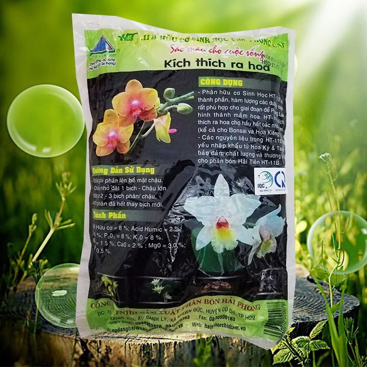 Phân bón lan túi lưới Hải Tiên - Kích ra hoa 500g