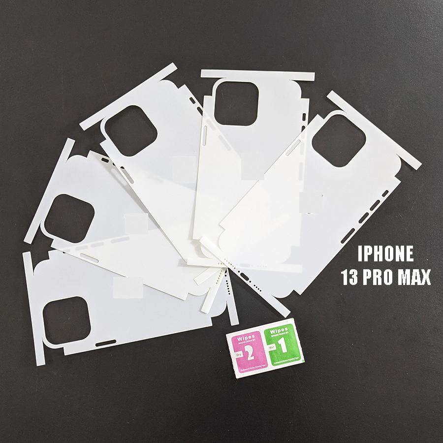 Miếng dán PPF 3 lớp full lưng viền Iphone 13 Pro Max (PPF 3 lớp cao cấp)