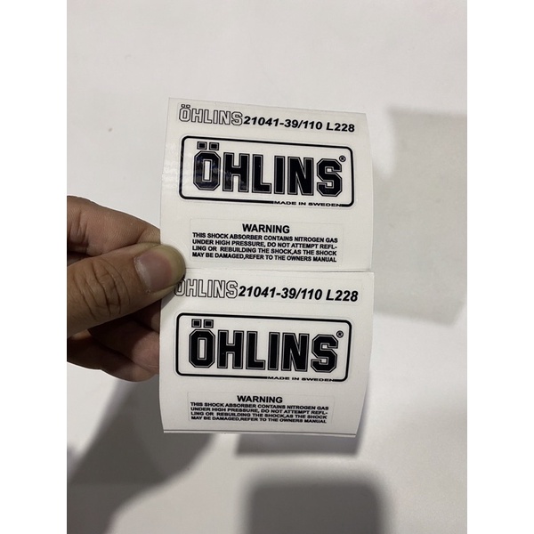 Tem Ohlins Dán Phuộc - Mạnh Tú Shop