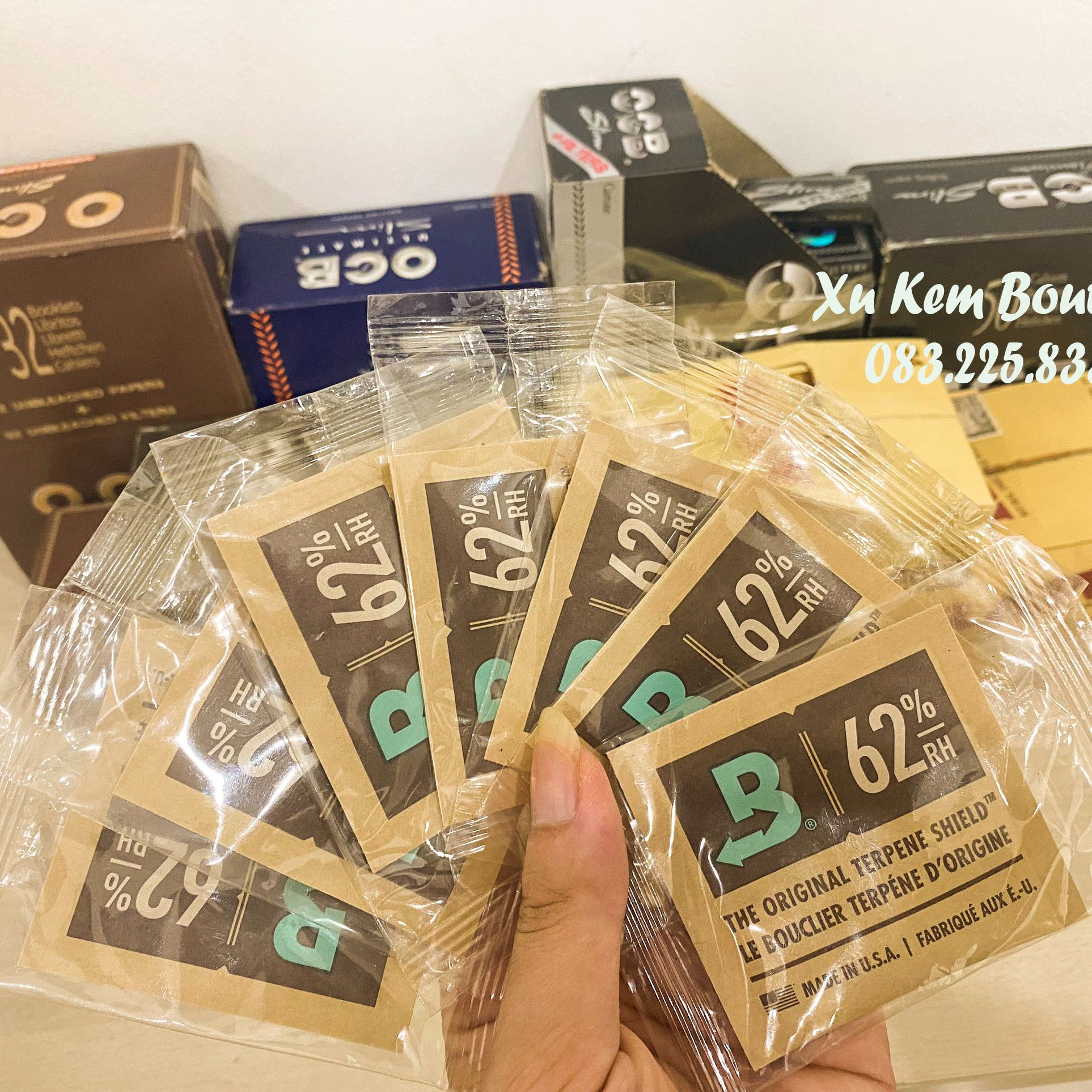 Túi Bù Ẩm 62% Boveda Nhập Khẩu