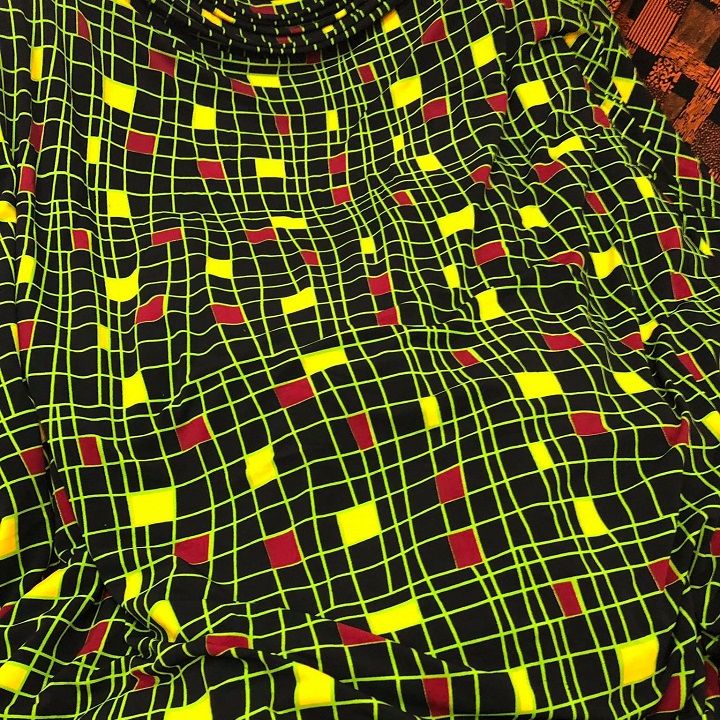 Cotton Elastic Fabric with Striped Patterns in Various Colors Atm18 - Multi-Purpose Sewing Material